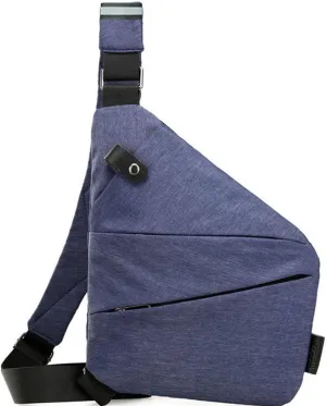 Anti Theft Travel Bag for Women Men, 2025 Slim Sling Multi-pocket Crossbody Travel with Adjustable Strap