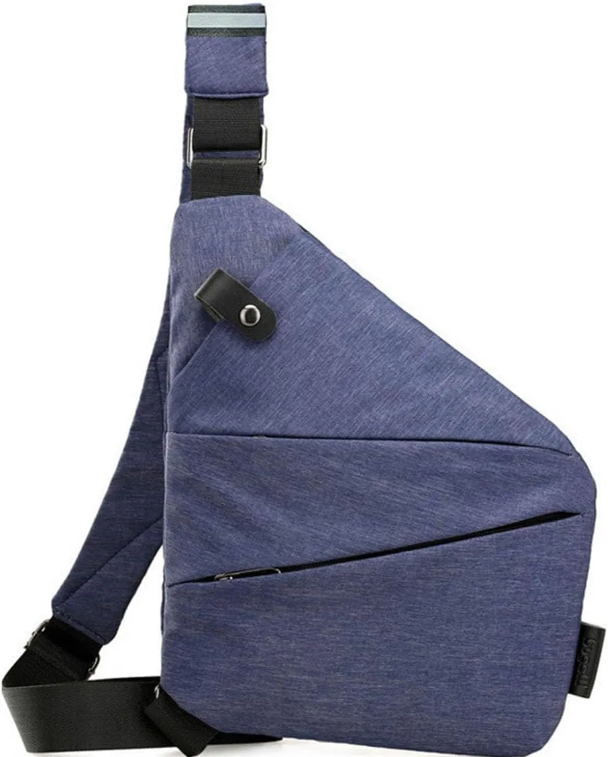 Anti Theft Travel Bag for Women Men, 2025 Slim Sling Multi-pocket Crossbody Travel with Adjustable Strap