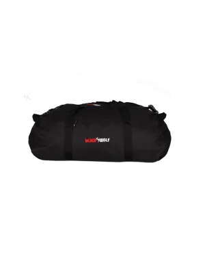 Black Wolf - DufflePack 150 packable Duffle - Jet Black