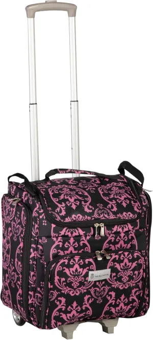 Crafters Tote Bag Organizer, Storage Bag for Craft Supply, and Scrapbooking Carrier w/Handle and Wheels