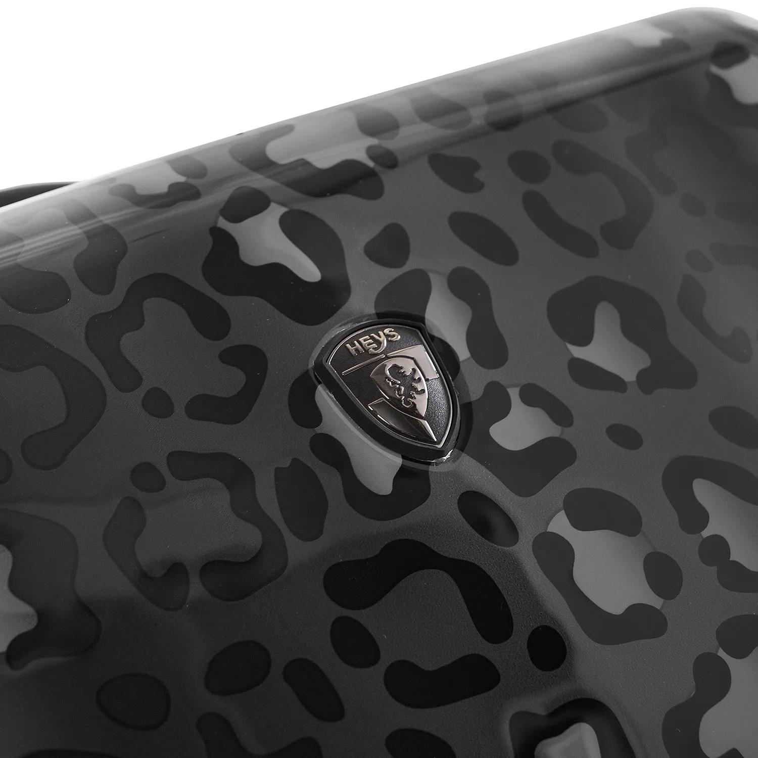 CYBER MONDAY DOOR CRASHER 2024 - Black Leopard Fashion Spinner™ 2 Piece Set (21"/30")