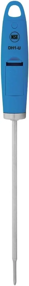 Escali DH1 Gourmet Digital Meat Thermometer with Extra Long Probe, NSF Certified, Blue