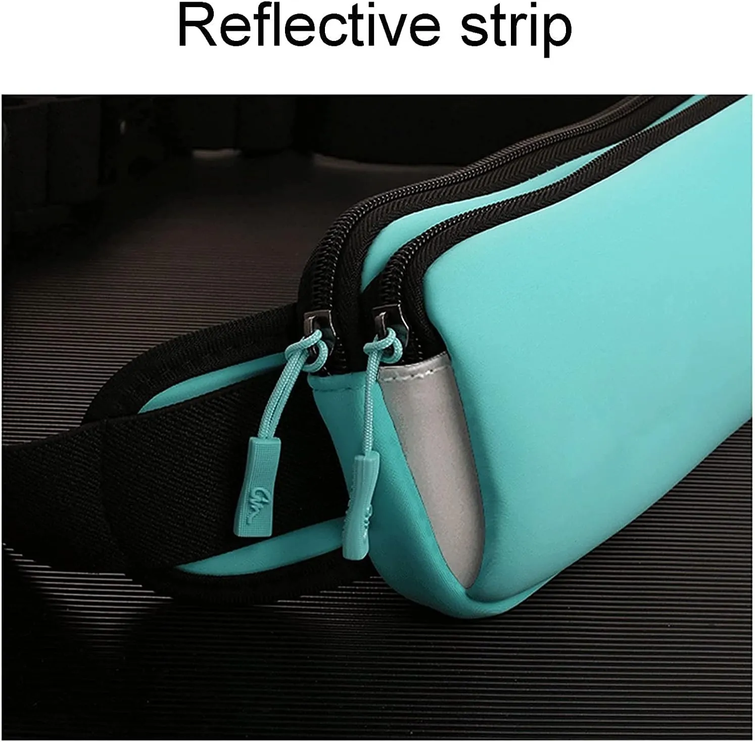 Fanny Pack for Men & Women - Lightweight Sports Pockets,Diving Fabrics,Outdoor Waterproof Mobile Phone Bag for Walking Cycling (Yellow,23.5 * 11cm)
