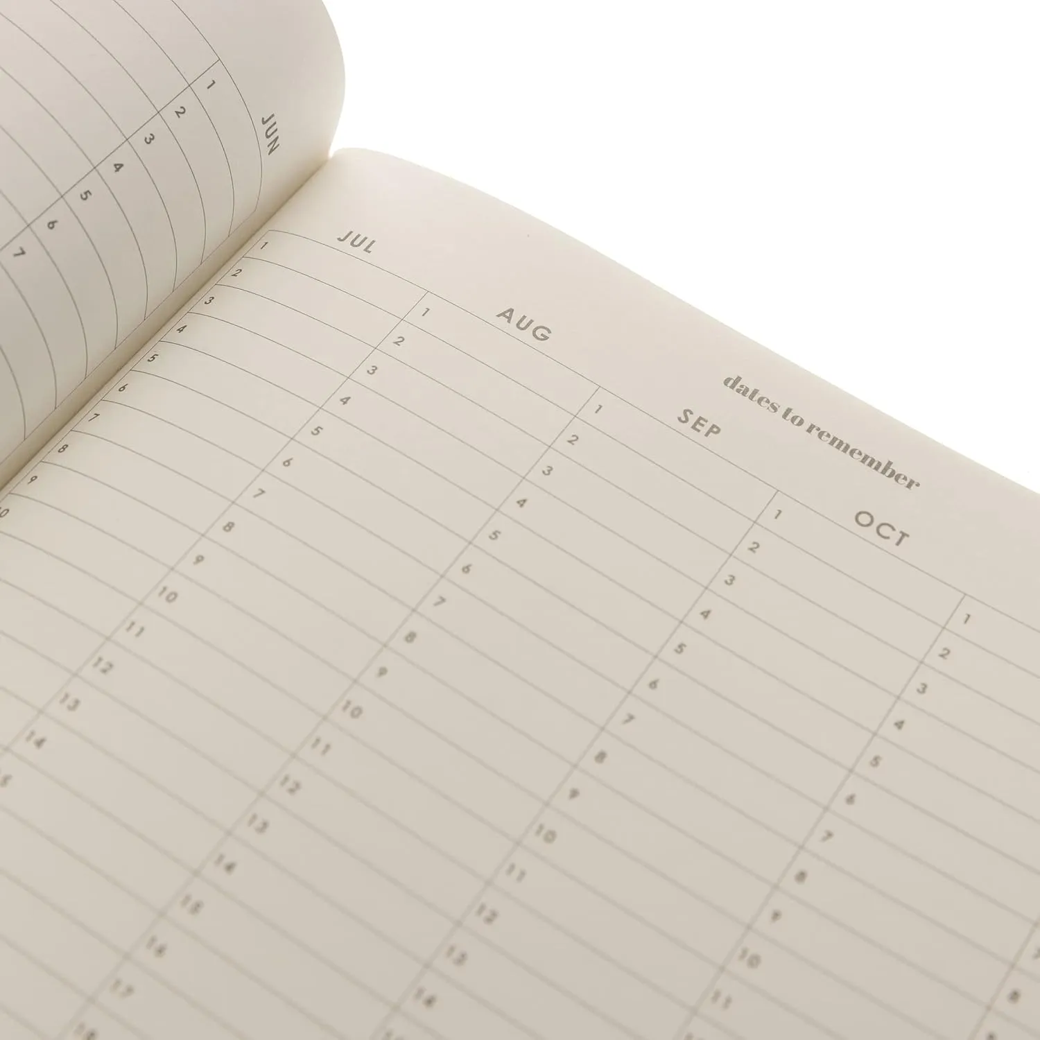 Graphique Weekly Vinyl Journal - Focus Design - 8" x 10", 120 Lined Pages - Features Year in Review Page, Gold Foil