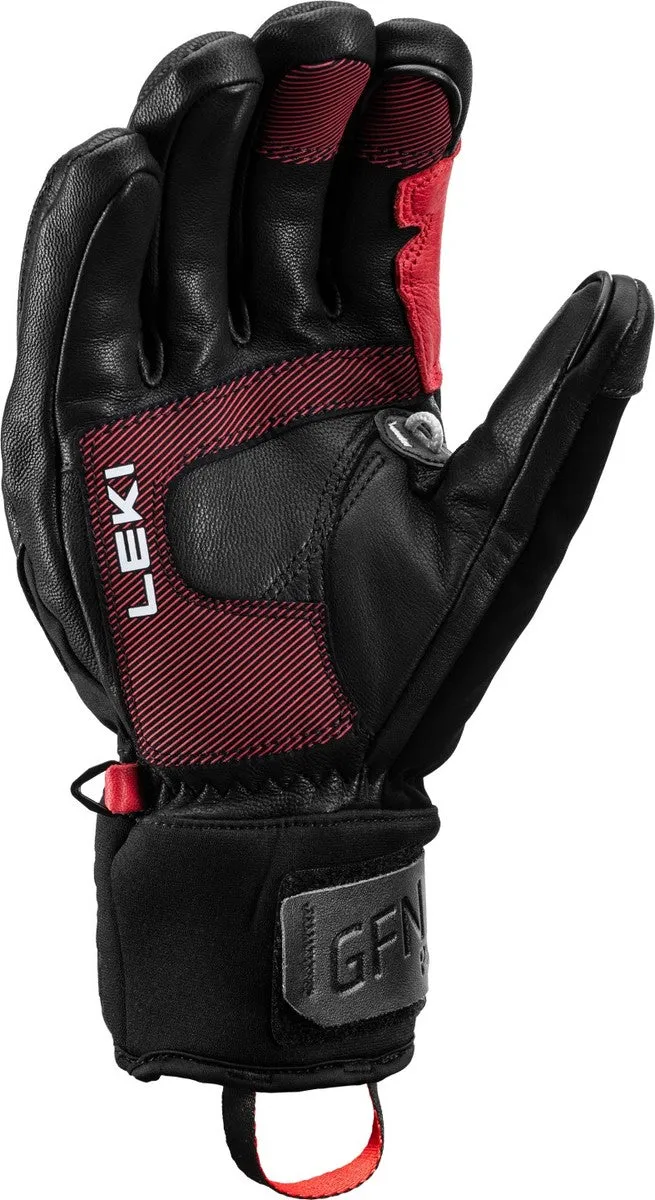 LEKI Griffin Pro 3D skihandschoenen zwart/rood