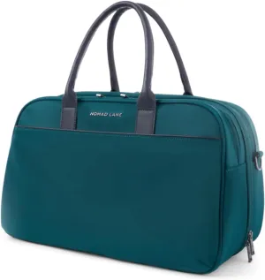 Nomad Lane The Bento Bag Carry-On Luggage Duffel Bag, Durable & Lightweight Suitcase. Personal Item Weekender Overnight Travel Bag for Men & Women, Pine Green