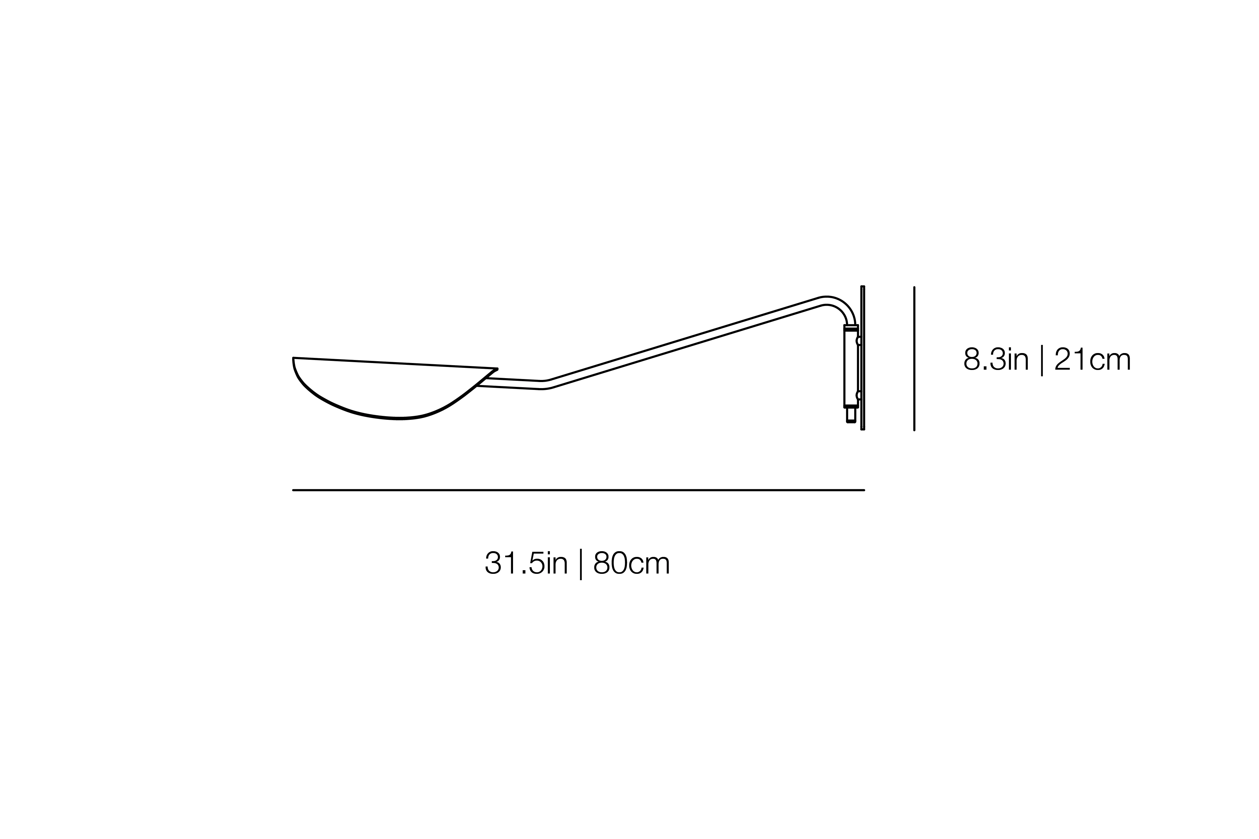 Plume 158 - Wall Lamp