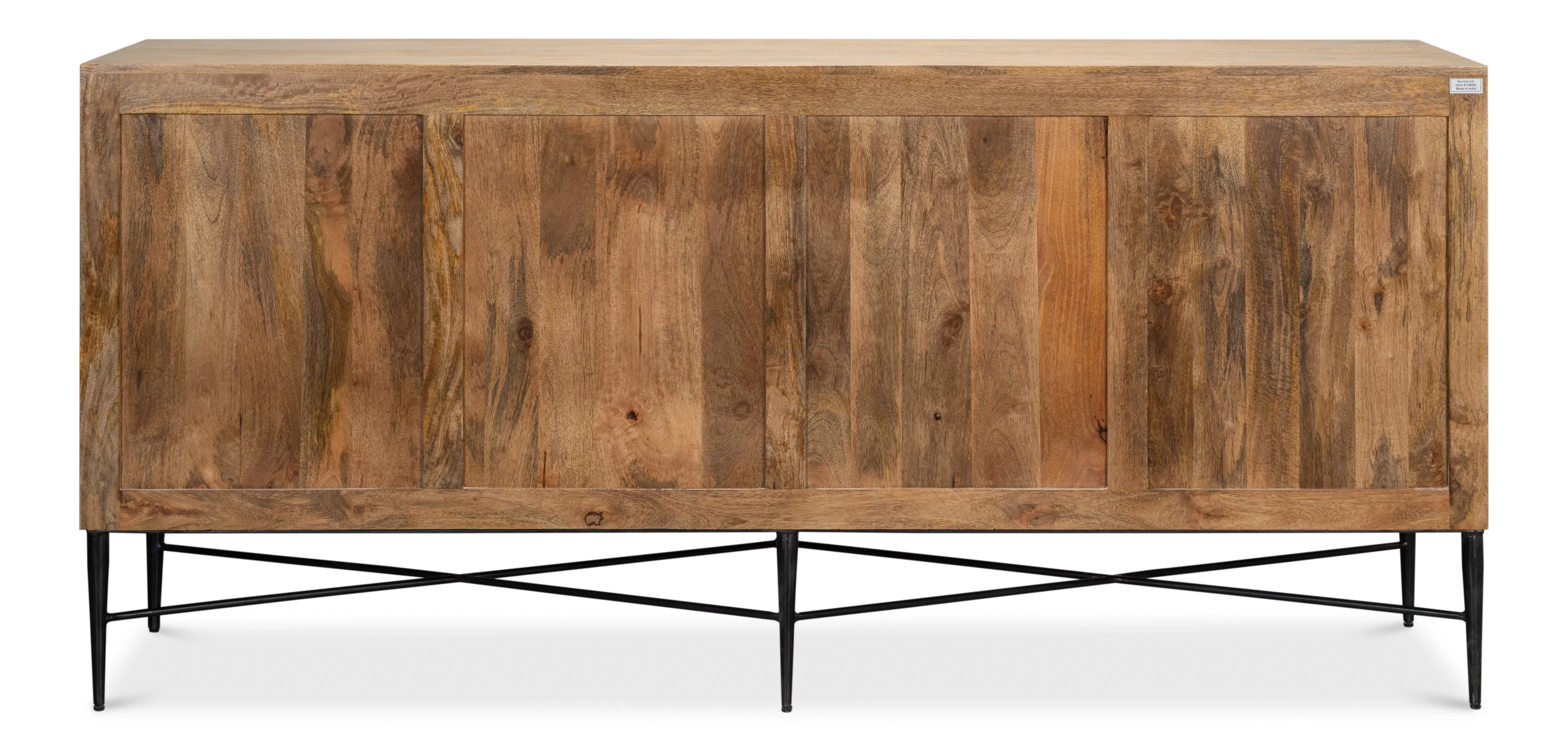 Sarreid - Archie Four Door Sideboard - Tan - Traditional