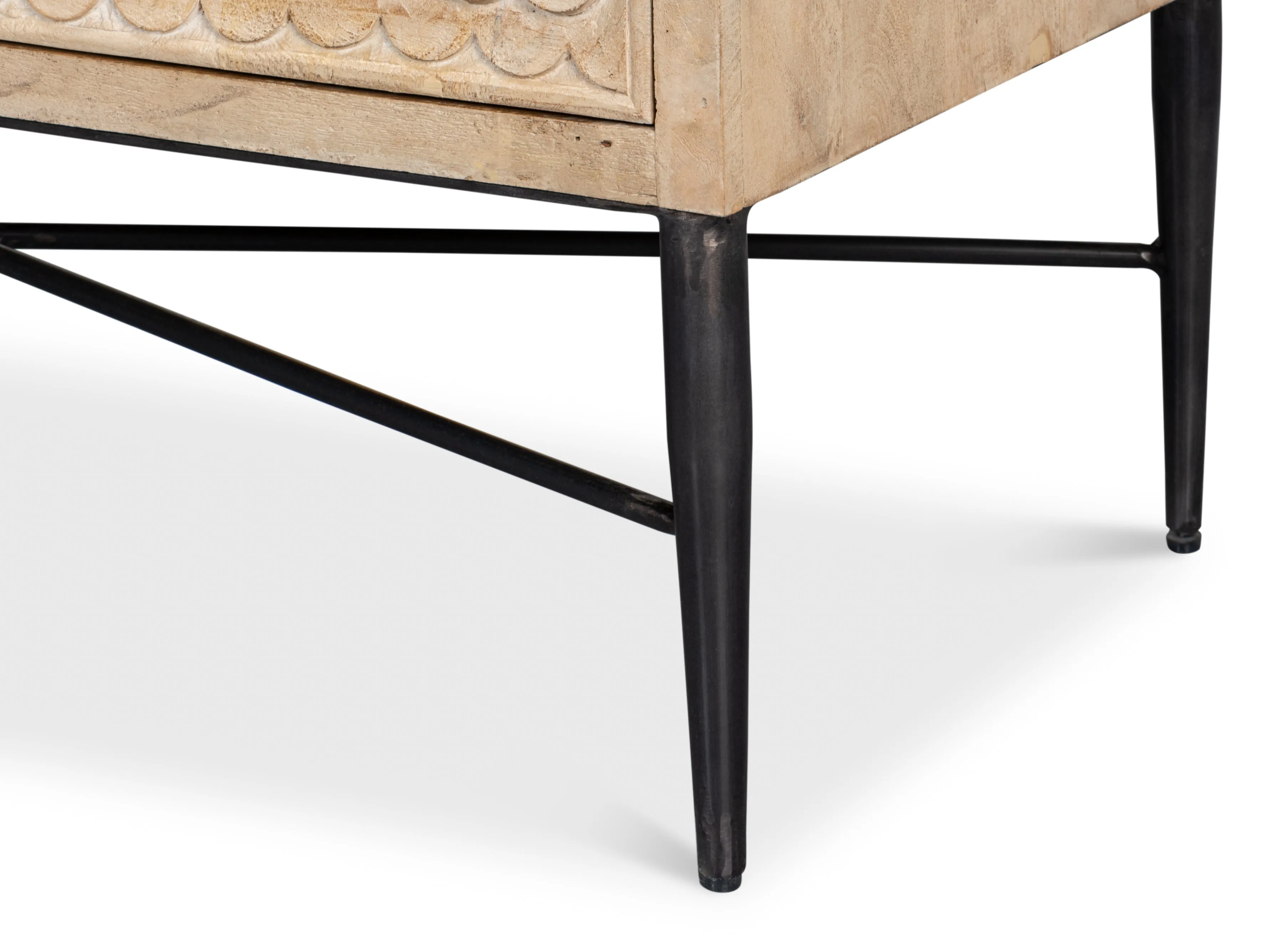 Sarreid - Archie Four Door Sideboard - Tan - Traditional