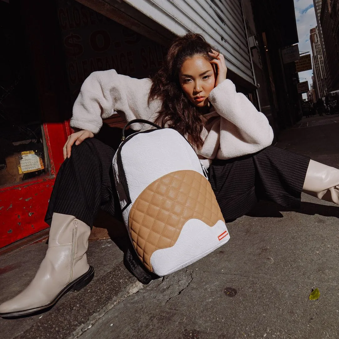 Sprayground Yokohama Backpack - White / Brown