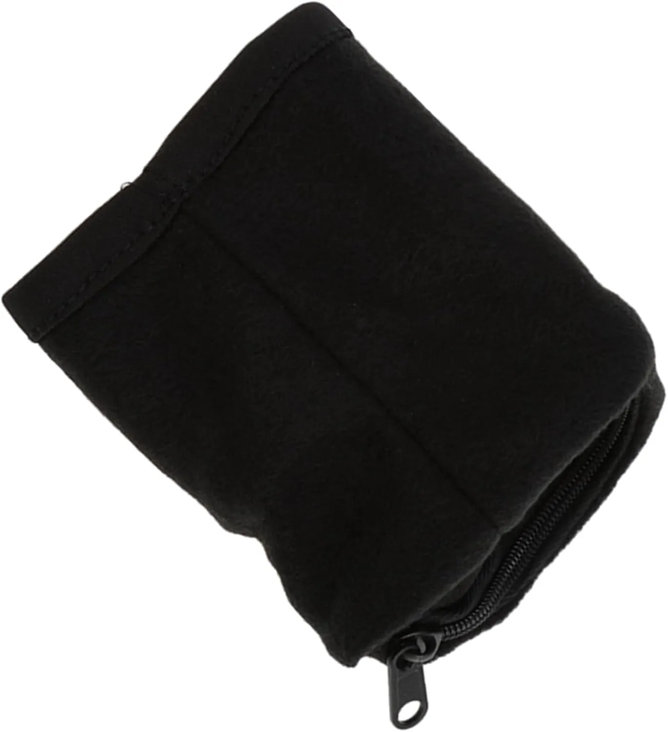 Wrist Wallet, 9 * 10cm / 3.5 * 4inch Sport Wrist Pocket Pouch Zipper Sweatband Wristband Breathable Pocket Sweatband for Outdoor Sports Running Jogging Gym Hiking Walking, Black